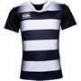 Canterbury Mens Vapodri Challenge Hooped Jersey Black/White