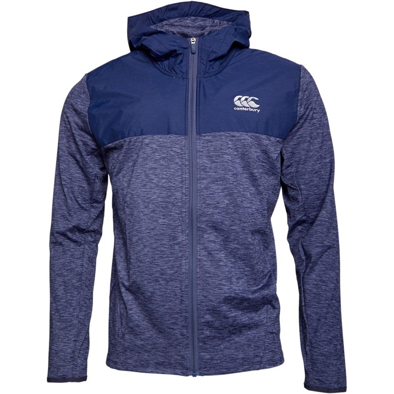 Buy Canterbury Mens VapoDri Lightweight Training Jacket Ombre Blue Marl