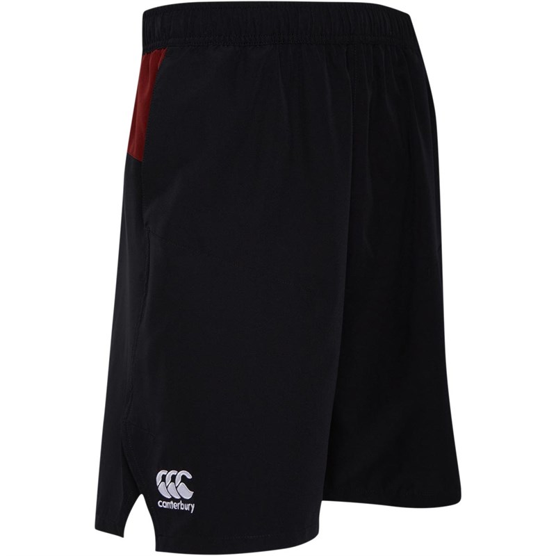 Buy Canterbury Mens England Rugby Vapodri 8 Inch Woven Gym Shorts Black