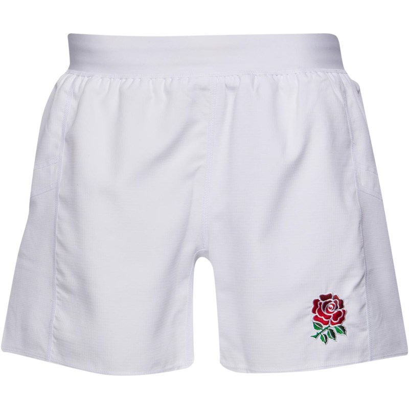 Buy Canterbury Mens England Rugby Vapodri Home Shorts Bright White