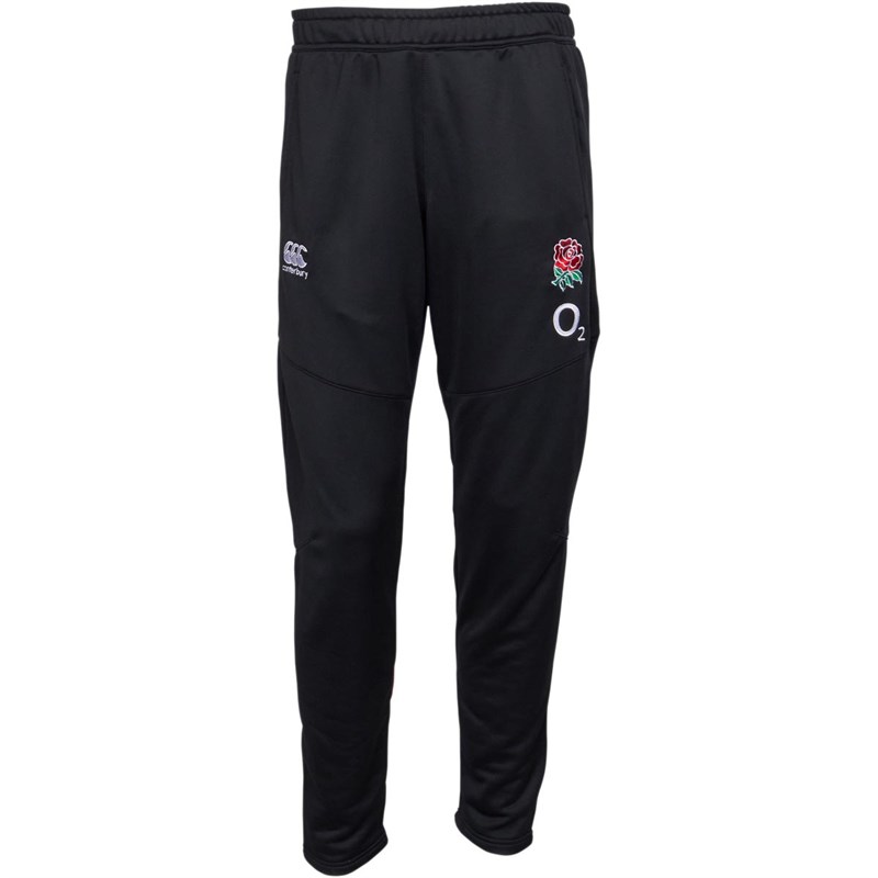 Buy Canterbury Mens England Rugby Vapodri Poly Sweat Pants Black