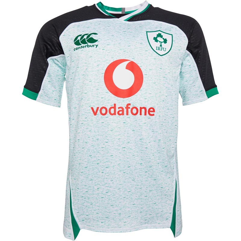 Buy Canterbury Mens Ireland Rugby Vapodri Alternate Pro Jersey White