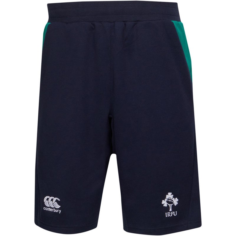 Buy Canterbury Mens Ireland Rugby Vapodri Fleece Shorts Navy Blazer