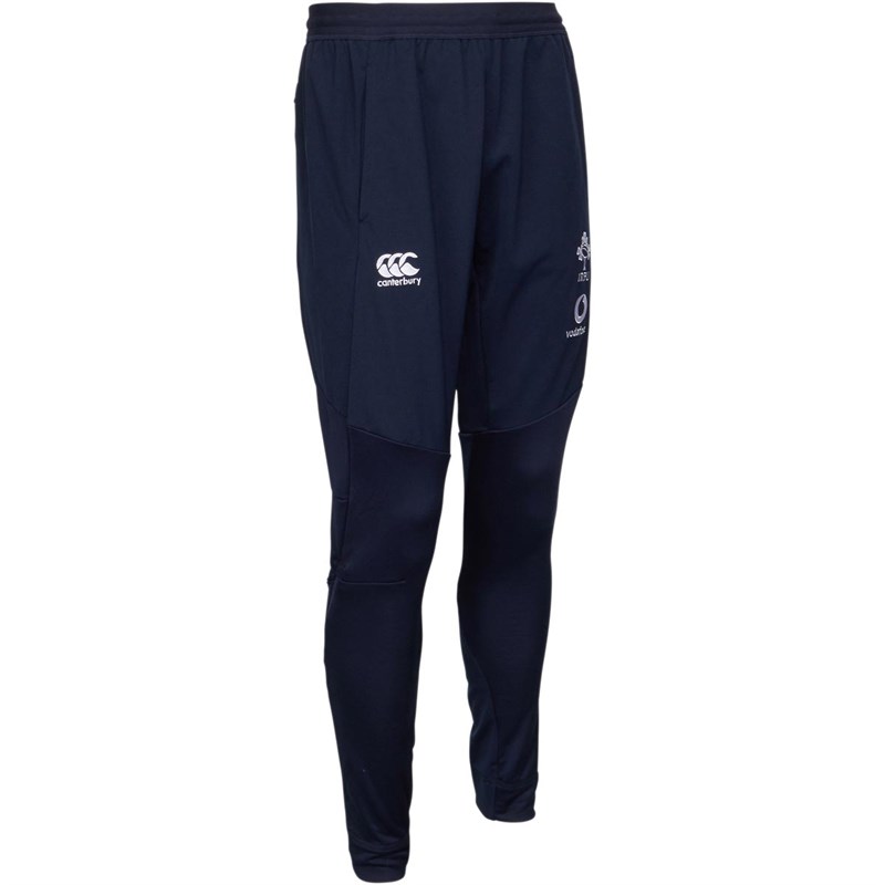 Buy Canterbury Mens Ireland Rugby Vaposhield Tech Drill Pants Navy Blazer