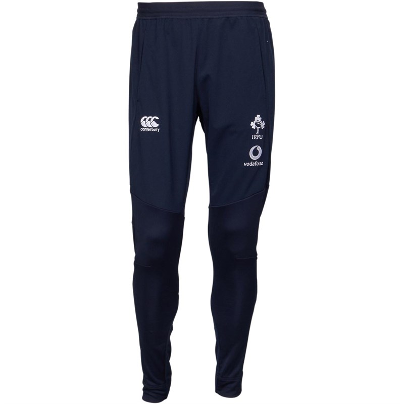 Buy Canterbury Mens Ireland Rugby Vaposhield Tech Drill Pants Navy Blazer