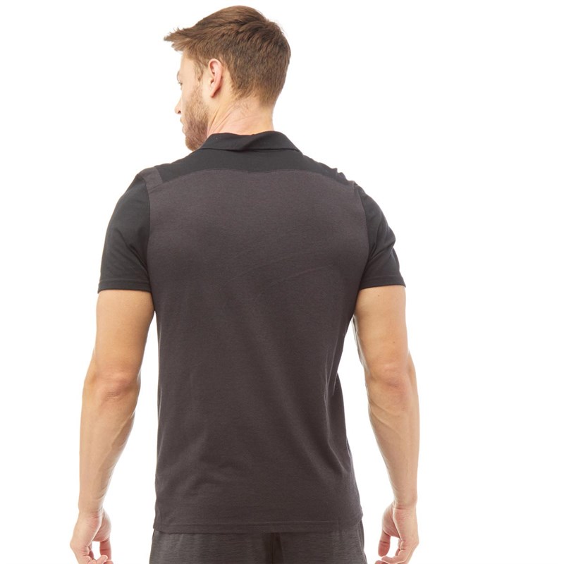 Canterbury Mens Pro Dry Polo Black