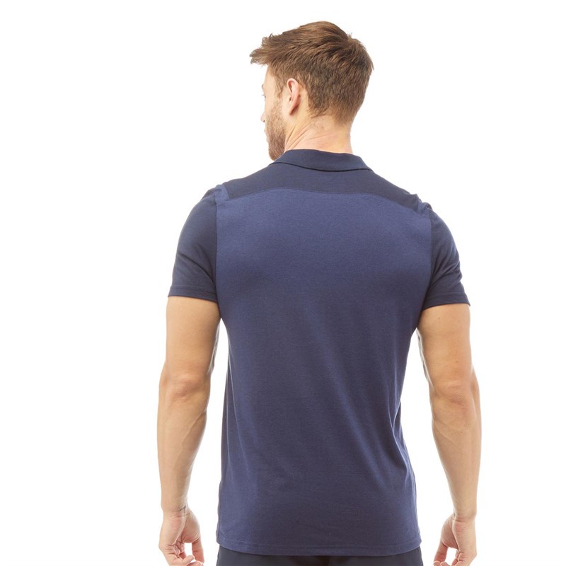 Canterbury Mens Pro Dry Polo Navy