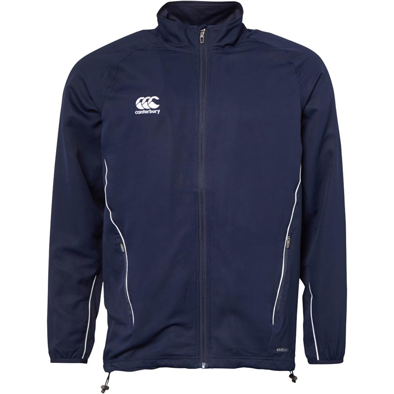 Canterbury Mens Team Track Jacket Navy/White