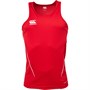 Canterbury Tee-Shirt Team Vapodri Singlet Homme Rouge