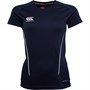 Canterbury Tee-Shirt Team Vapodri Femme Bleu