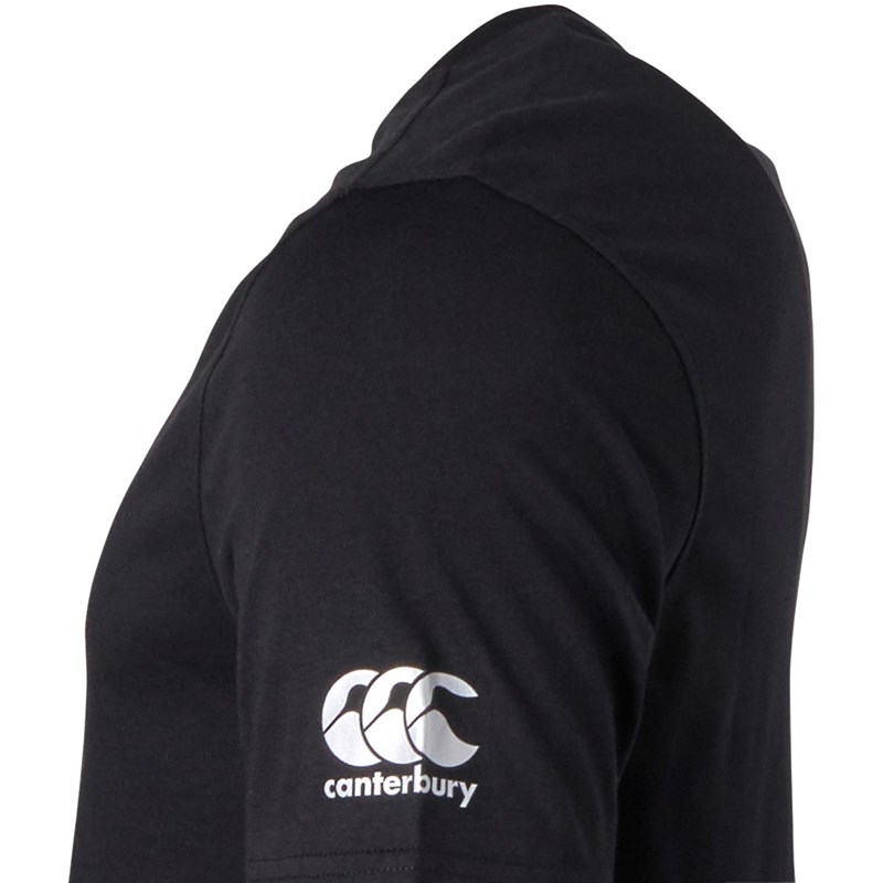 Canterbury Mens British & Irish Lions Graphic T-Shirt Black