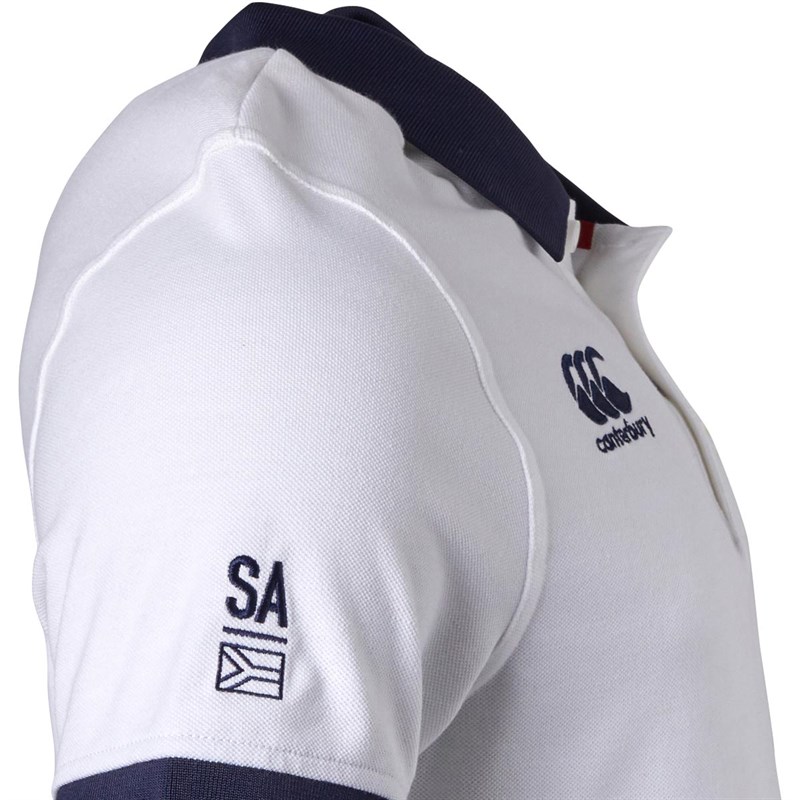 Canterbury Mens British & Irish Lions Home Nations Polo White