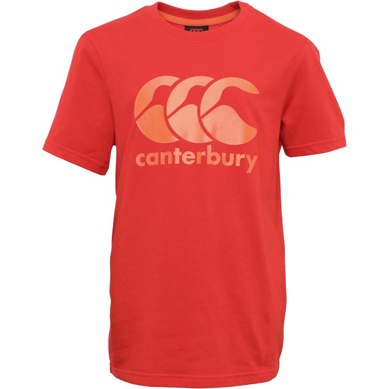 Canterbury Jongens Graphic T-shirts Rood