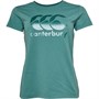 Canterbury Womens Logo T-Shirt Blue