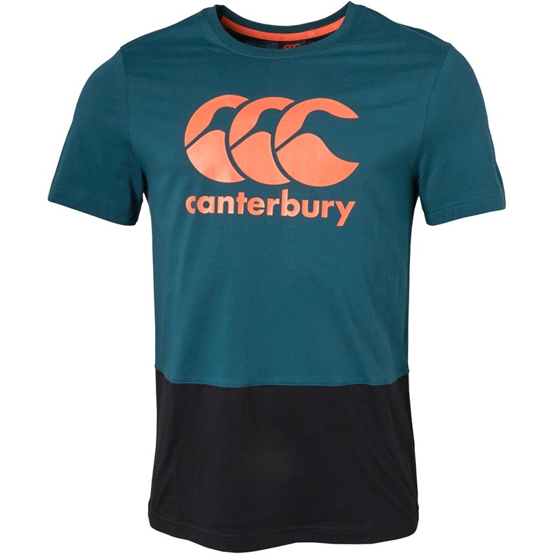 Canterbury Tee-Shirt Team Logo Junior Bleu