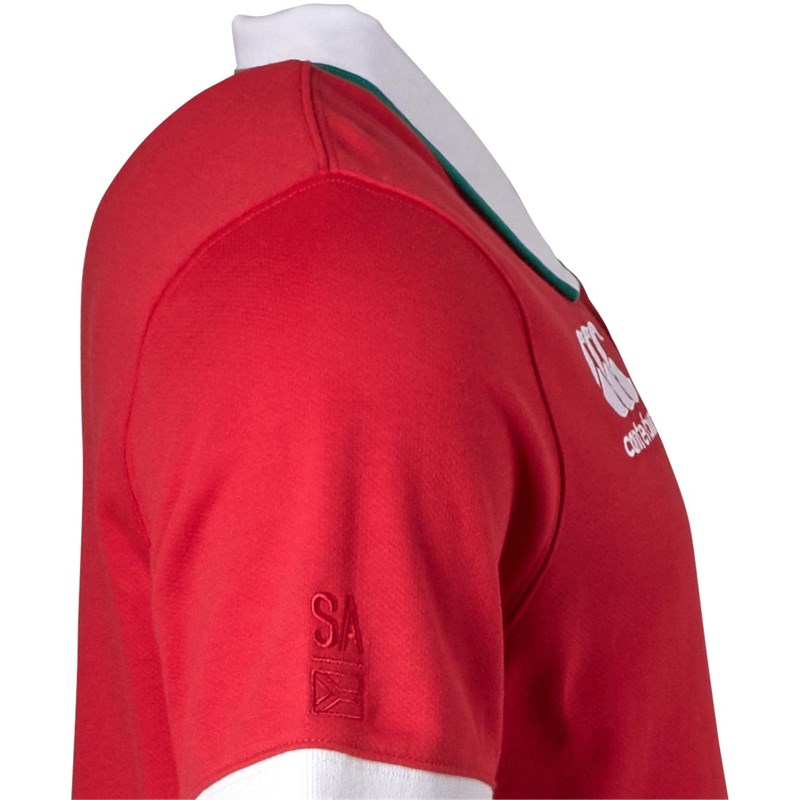 Canterbury Mens British & Irish Lions Short Sleeve Classic Jersey Red