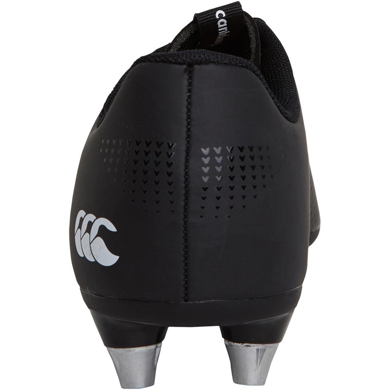 Canterbury Junior Phoenix 3.0 Plus SG Soft Ground Rugby Boots Black/Green