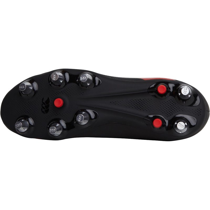 Canterbury Herren Phoenix 3.0 SG Soft Ground Rugbyschuhe Schwarz