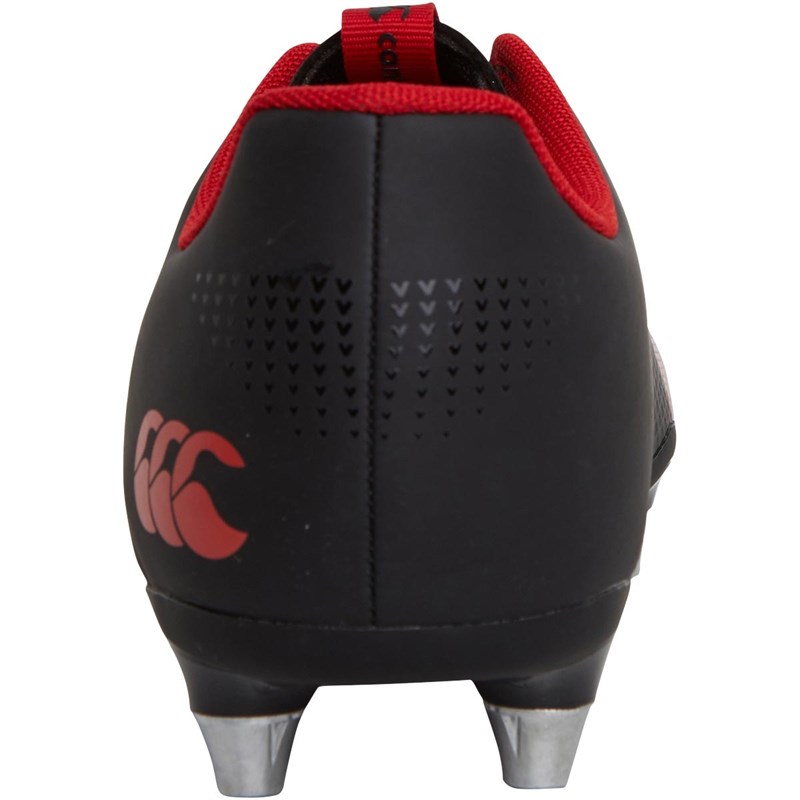 Canterbury Herren Phoenix 3.0 SG Soft Ground Rugbyschuhe Schwarz