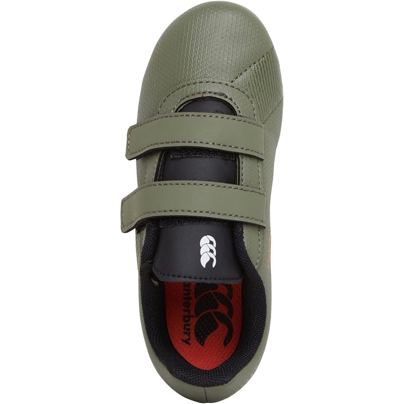 Canterbury Infant Phoenix 3.0 SG Soft Ground Rugby Boots Green/Black