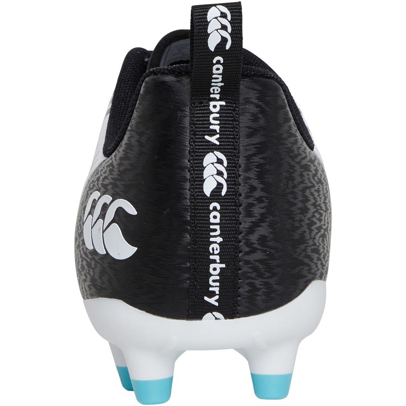 Buy Canterbury Mens Speed 3.0 FG Firm Ground Rugby Boots White/Black