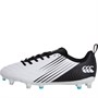 Canterbury Mens Speed 3.0 SG Soft Ground Rugby Boots White/Black