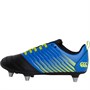 Canterbury Junior Stampede 3.0 Plus SG Soft Ground Rugby Boots Blue/Green