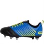 Canterbury Mens Stampede 3.0 SG Soft Ground Rugby Boots Blue/Green
