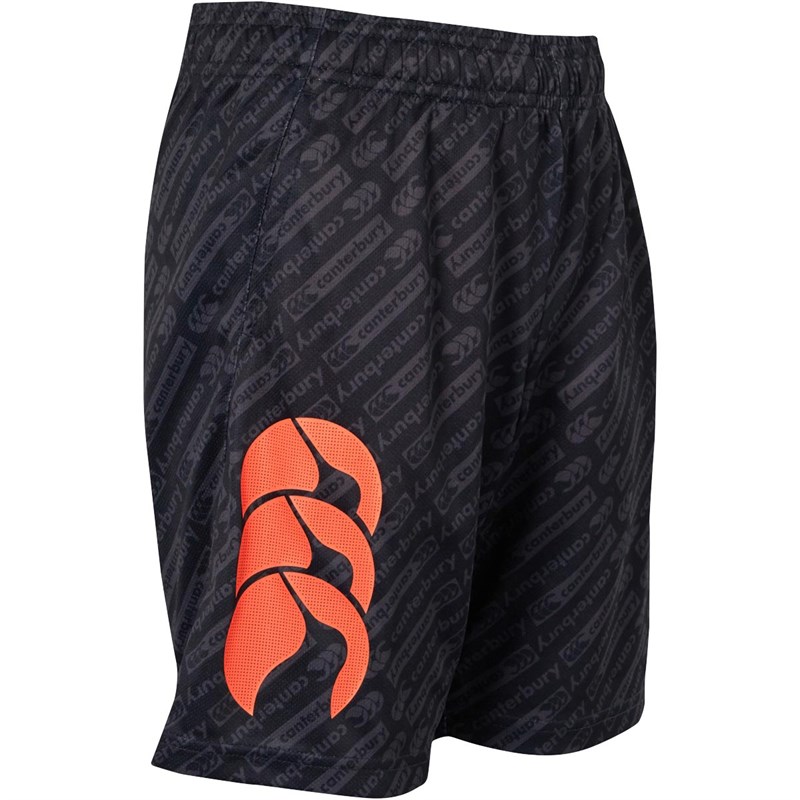Canterbury Chłopięce VapoDri Szorty do Rugby Czarny