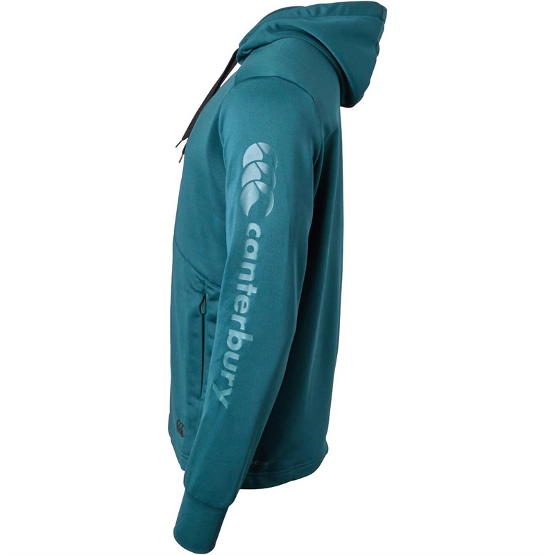 Canterbury Sweats à Capuche VapoDri Homme Vert