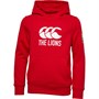 Canterbury Junior British & Irish Lions Logo Hoodie Red