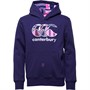 Canterbury Dziewczęce CCC Uglies Logo Bluzy z kapturami Purpurowy
