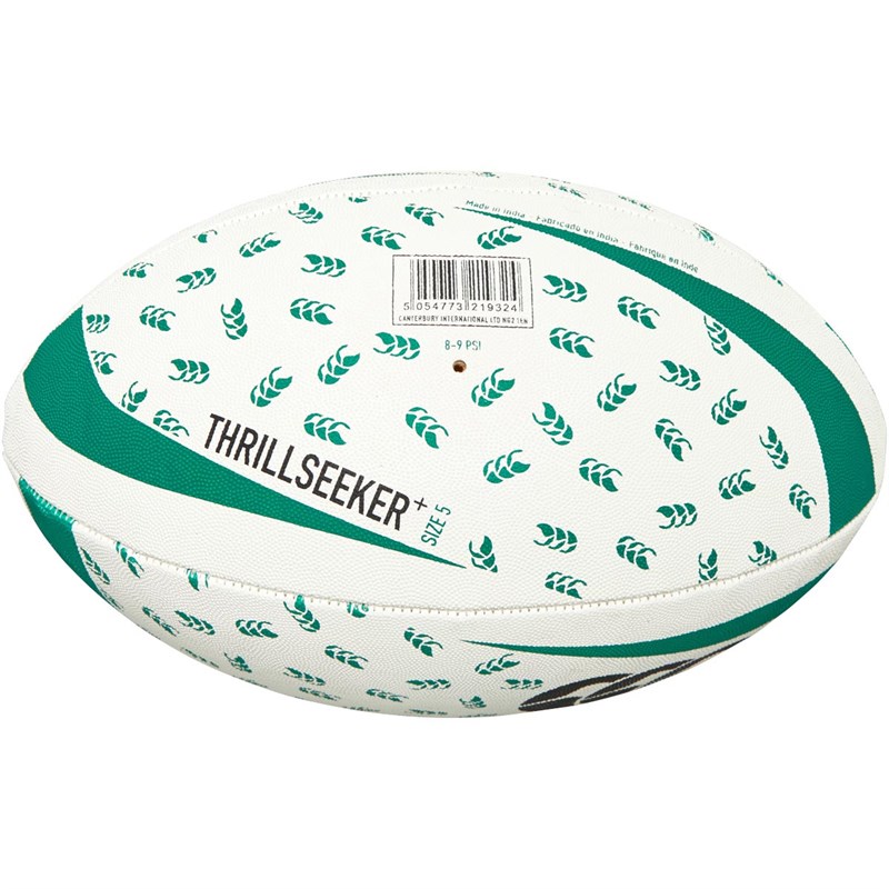 Canterbury Thrillseeker + Rugby Ball Green/Black/White