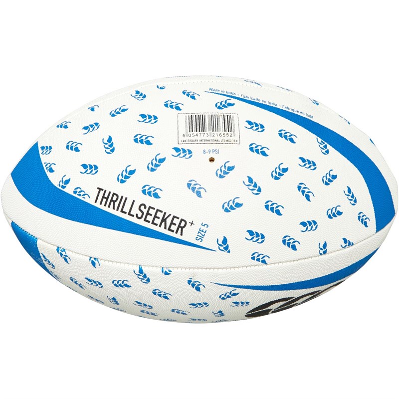 Canterbury Thrillseeker + Rugby Ball Blue/Black/White