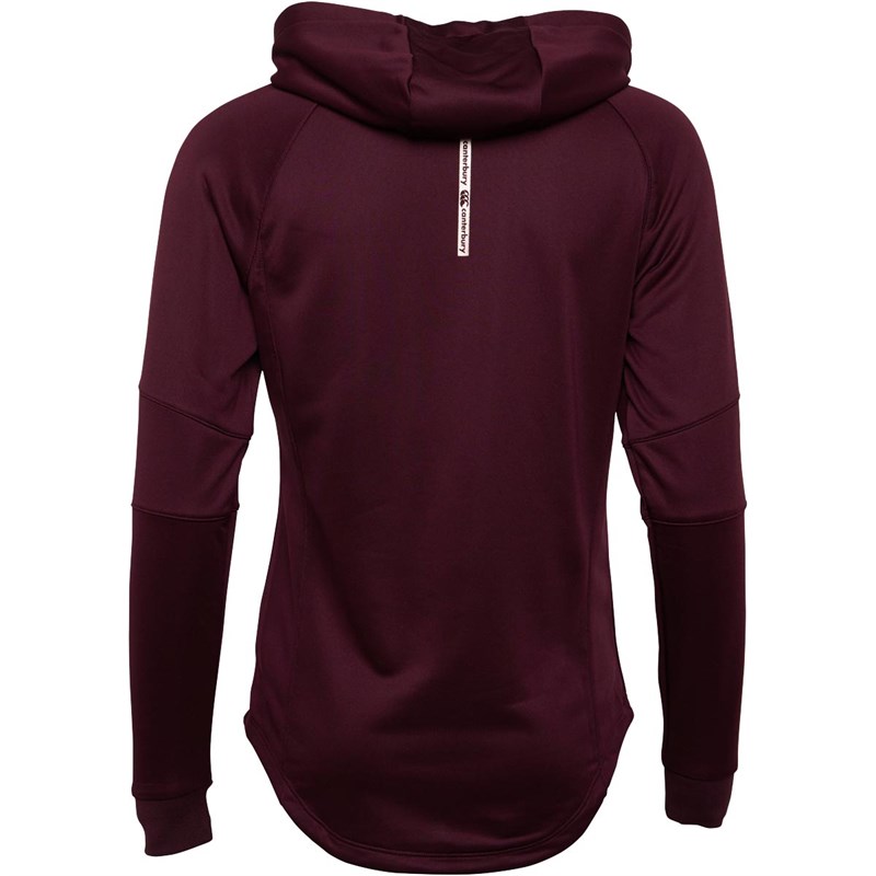 Canterbury Womens Vapodri Training Cross Neck Hoodie Purple