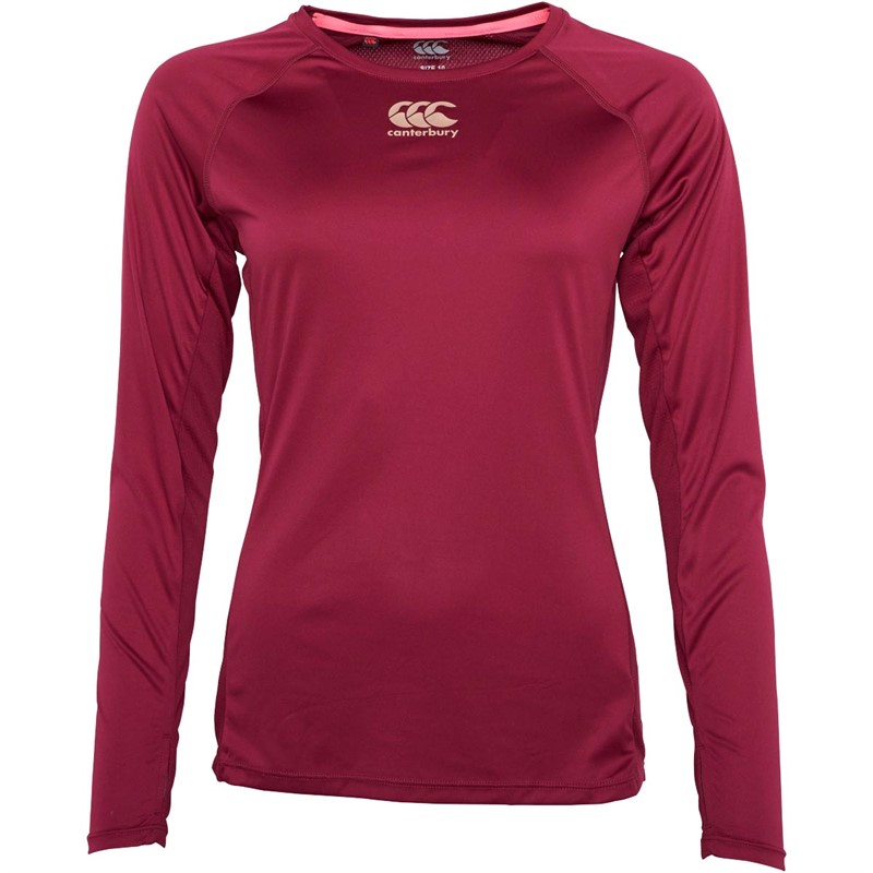 Canterbury Womens Vapodri Superlight Long Sleeve Top Purple