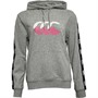 Canterbury Womens Stadium Braid Taped Hoodie Grey