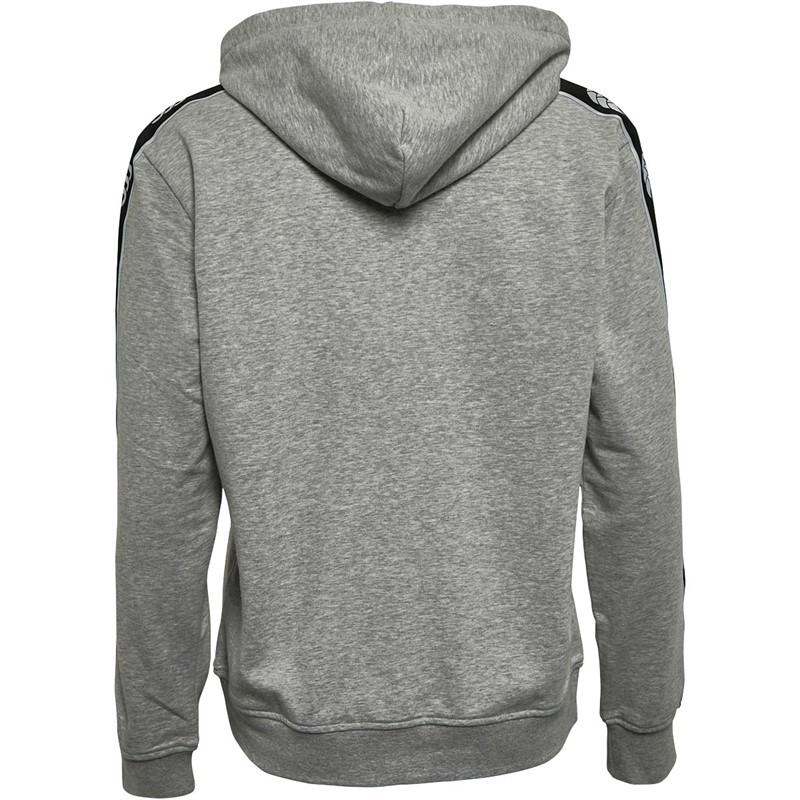 Canterbury Womens Stadium Braid Taped Hoodie Grey