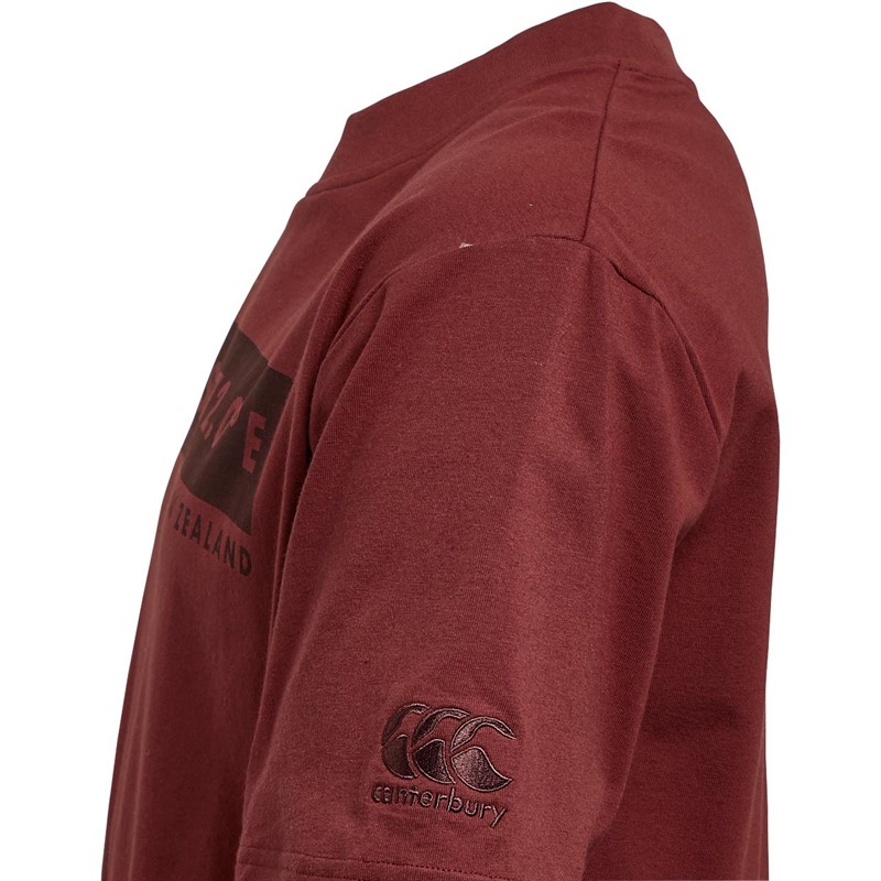 Canterbury Mens Oversized T-Shirt Brown