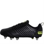 Canterbury Mens Stampede 3.0 SG Soft Ground Rugby Boots Black/Green