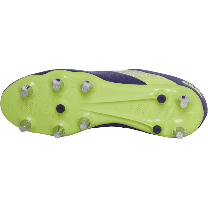 Canterbury Mens Phoenix 3.0 SG Soft Ground Rugby Boots Blue/Green