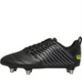 Canterbury Junior Boys Stampede 3.0 Plus SG Soft Ground Rugby Boots Black/Green