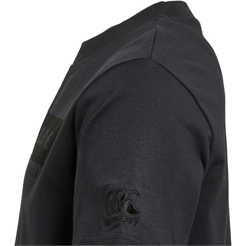 Canterbury Mens Oversized Organic Cotton T-Shirt Blue