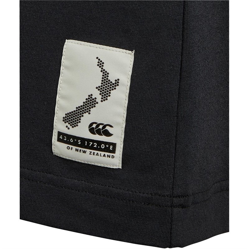 Canterbury Mens Oversized Organic Cotton T-Shirt Blue