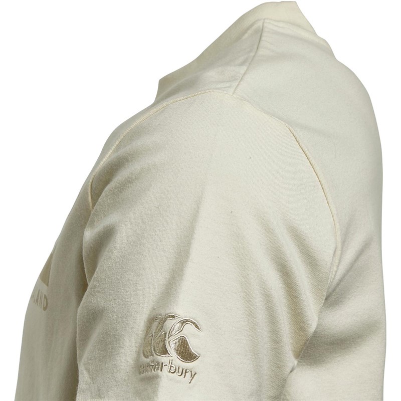 Canterbury Mens Oversized Organic Cotton T-Shirt White