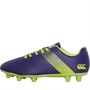 Canterbury Junior Boys Phoenix 3.0 FG Firm Ground Rugby Boots Blue/Green