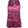 Canterbury Womens Vapodri Superlight Graphic Racerback Vest Purple