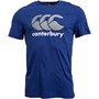 Canterbury Mens CCC Logo T-Shirt Royal Blue/Grey/White