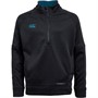 Canterbury Junior Half Zip Thermoreg Fleece Black