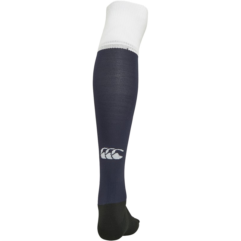 Canterbury Team Cap Rugby Socks Navy/White